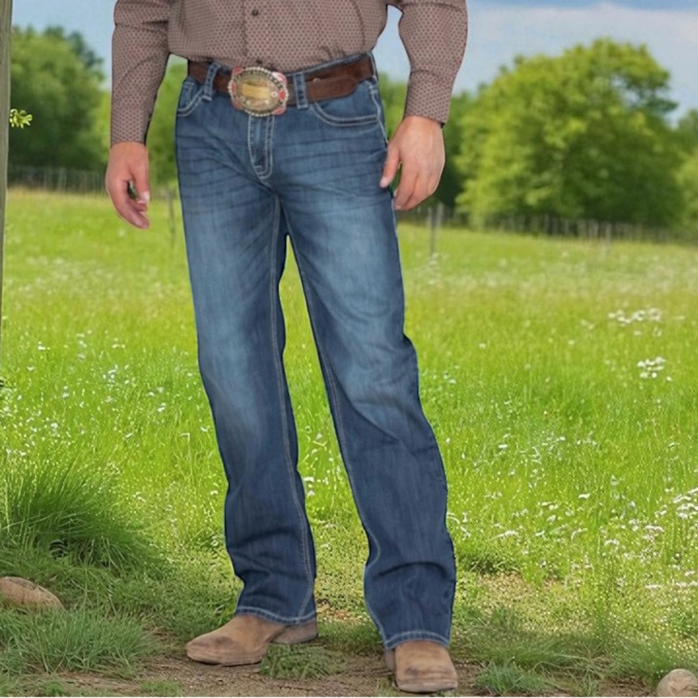 Rock & Roll Double Barrel Relaxed Relaxed Fit Straight Leg, 31x32